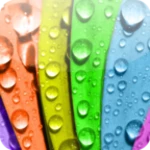 colors wallpapers for chat android application logo